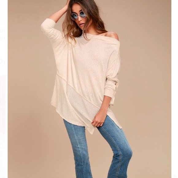 free people londontown thermal top